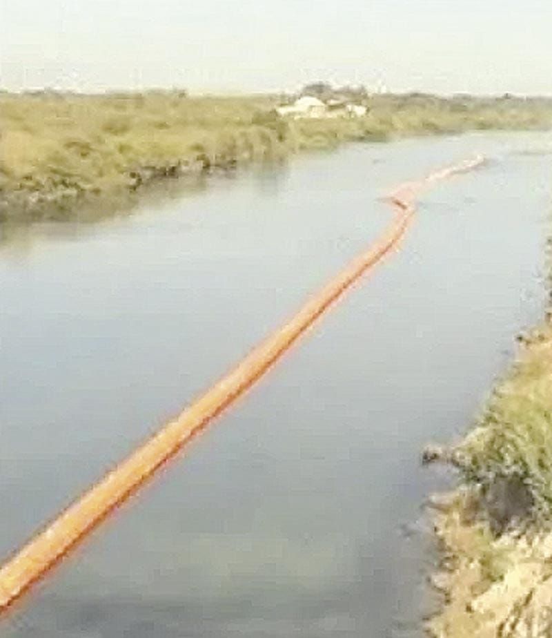 ¡ADVIERTE EMBAJADA DE EU DE MURO FLOTANTE EN RÍO BRAVO!