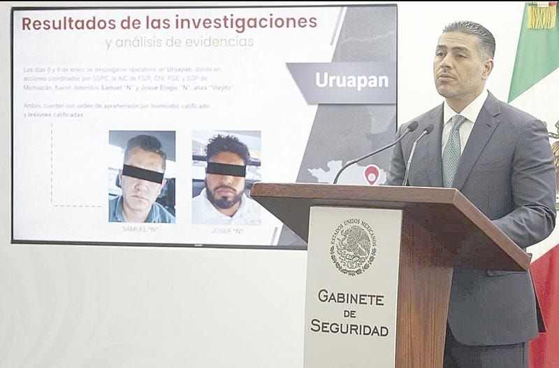 ¡DOS DETENIDOS MÁS POR EL CASO CARLOS MANZO!