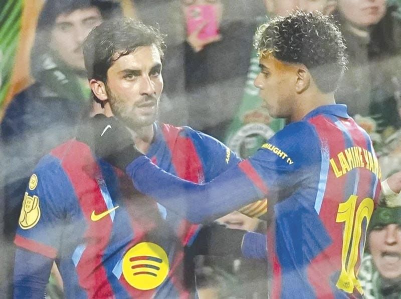 ¡DAN FERRAN Y LAMINE PASE AL BARCELONA EN LA COPA DEL REY!