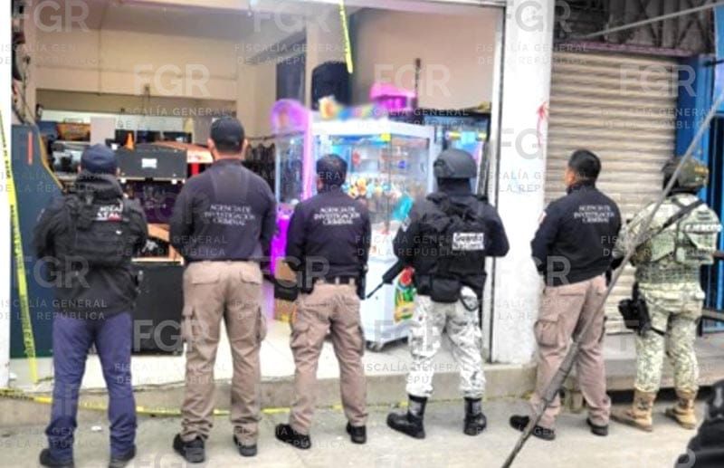 ¡DA FGR GOLPE A MINI CASINO EN TUXPAN!