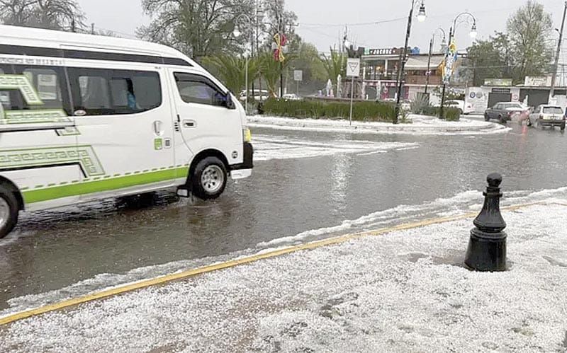 ¡GRANIZADA E INUNDACIONES!