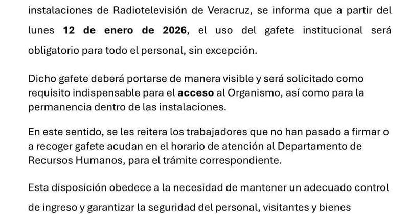 ¡LOS TIENEN FICHADOS! - *Se inconforman trabajadores de RTV