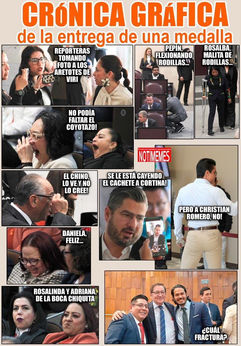 NOTI-MEME | - CRÓNICA GRÁFICA DE LA ENTREGA DE UNA MEDALLA
