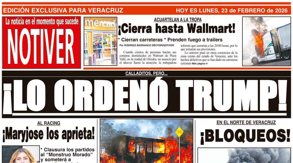 LA PORTADA - LUNES 23 DE FEBRERO 2026