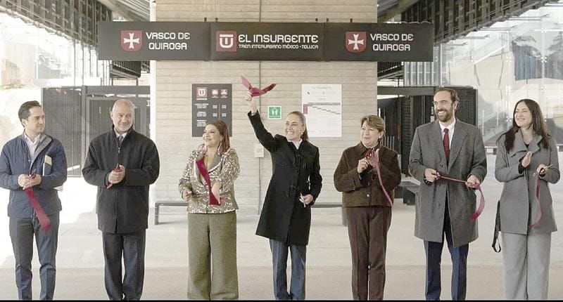 ¡INAUGURAN LA RUTA COMPLETA DEL TREN “EL INSURGENTE"!
