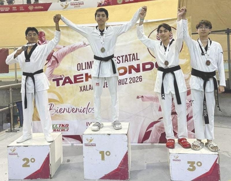 ¡ORO PARA DIEGO PORTILLO EN TKD ESTATAL!
