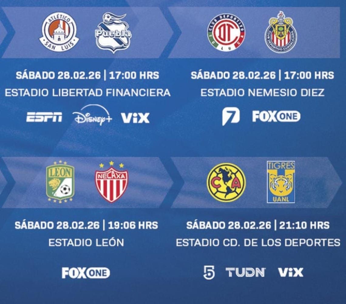 ¡DUELOS DE ALTA CALIDAD HOY EN LA JORNADA SABATINA!