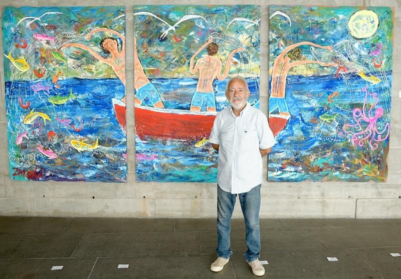 COLOR E IDENTIDAD: MANUEL ZARDAÍN INAUGURA LA MUESTRA “ENTRE REDES Y MAREAS”