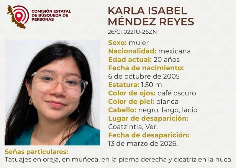 ¡DESAPARECEN DOS JÓVENES EN POZA RICA Y COATZINTLA!