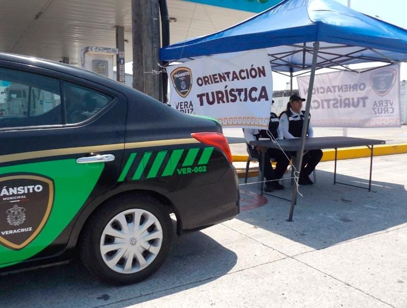 ¡INSTALAN MÓDULOS DE ORIENTACIÓN PARA TURISTAS EN EL PUERTO!