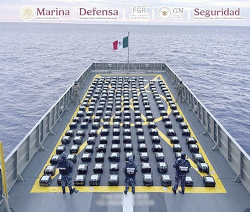 ¡ASEGURA SEMAR DOS TONELADAS DE COCAÍNA! - EN COSTAS DE ACAPULCO