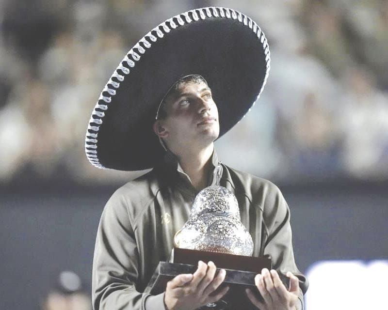 ¡SE CORONA COBOLLI EN EL ABIERTO MEXICANO DE TENIS!