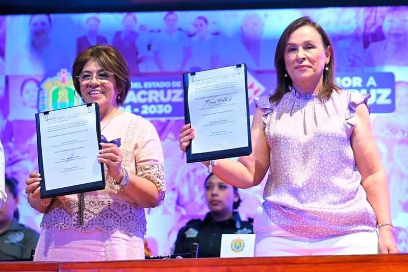 ¡VERACRUZANA PROTEGIDA! - Y LE ENTRAN TODAS