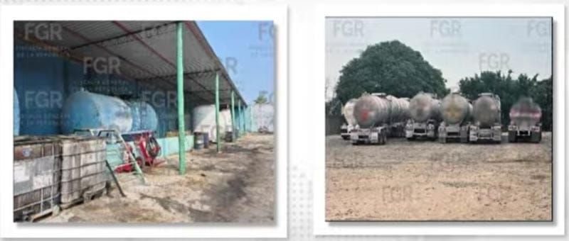¡DOS DETENIDOS POR EL ROBO DE PETRÓLEO CRUDO EN POZOS DE PEMEX!