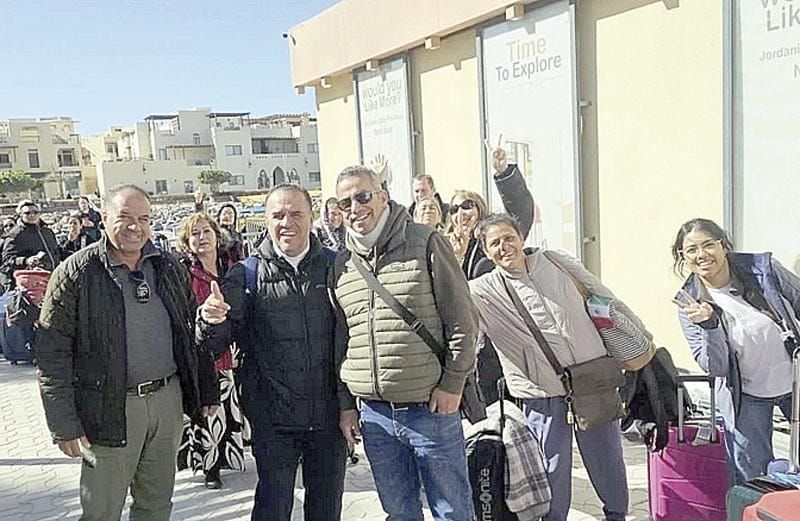 ¡LLEGAN A EGIPTO PEREGRINOS DE CELAYA VARADOS EN JORDANIA!