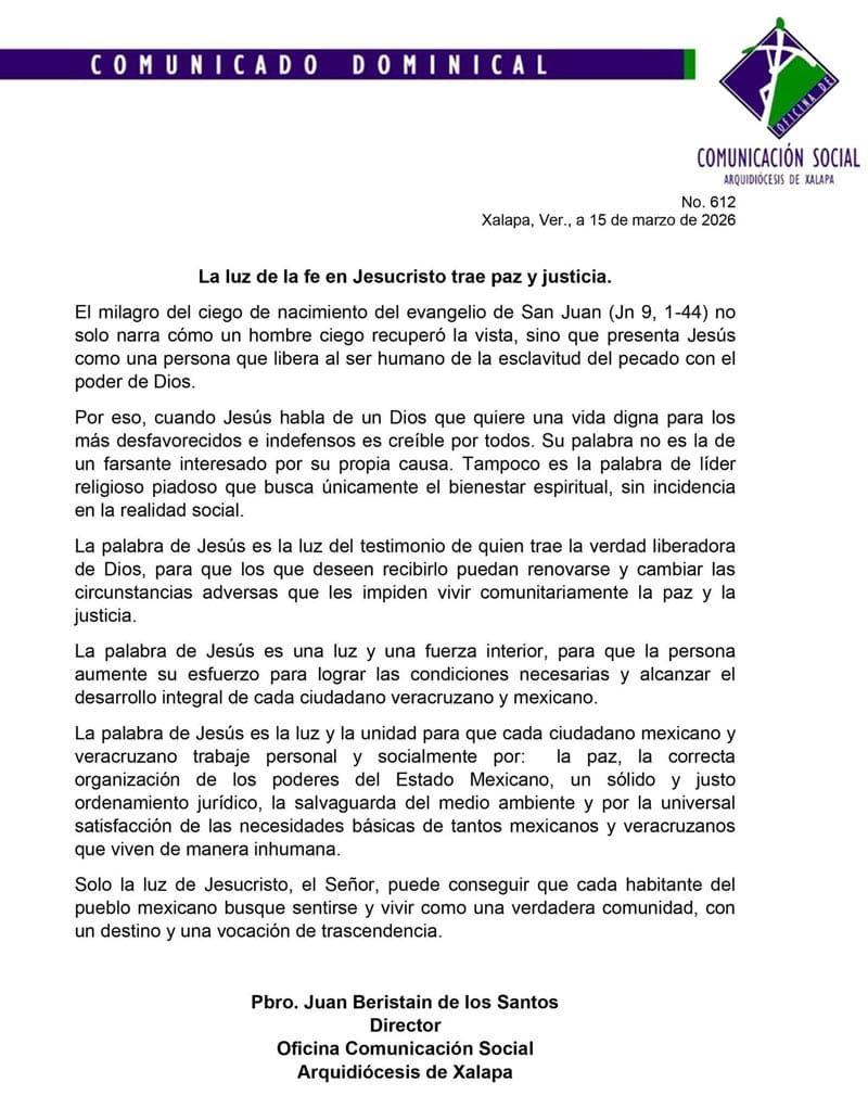 ¡IGLESIA LLAMA A TRABAJAR!