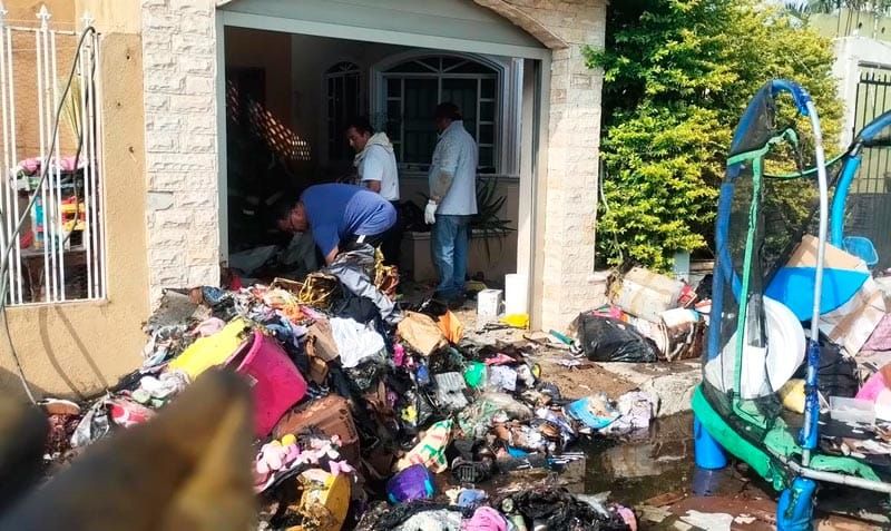 ¡SE INCENDIA VIVIENDA EN PUENTE MORENO!