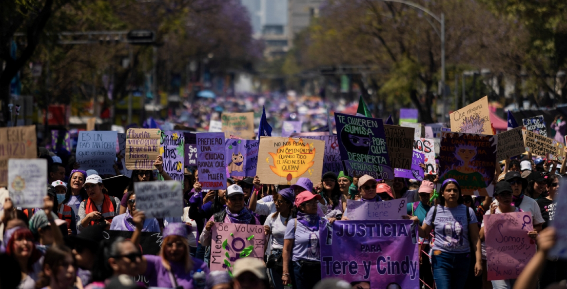 TOMAN LAS CALLES POR #8M! Contra la violencia feminicida