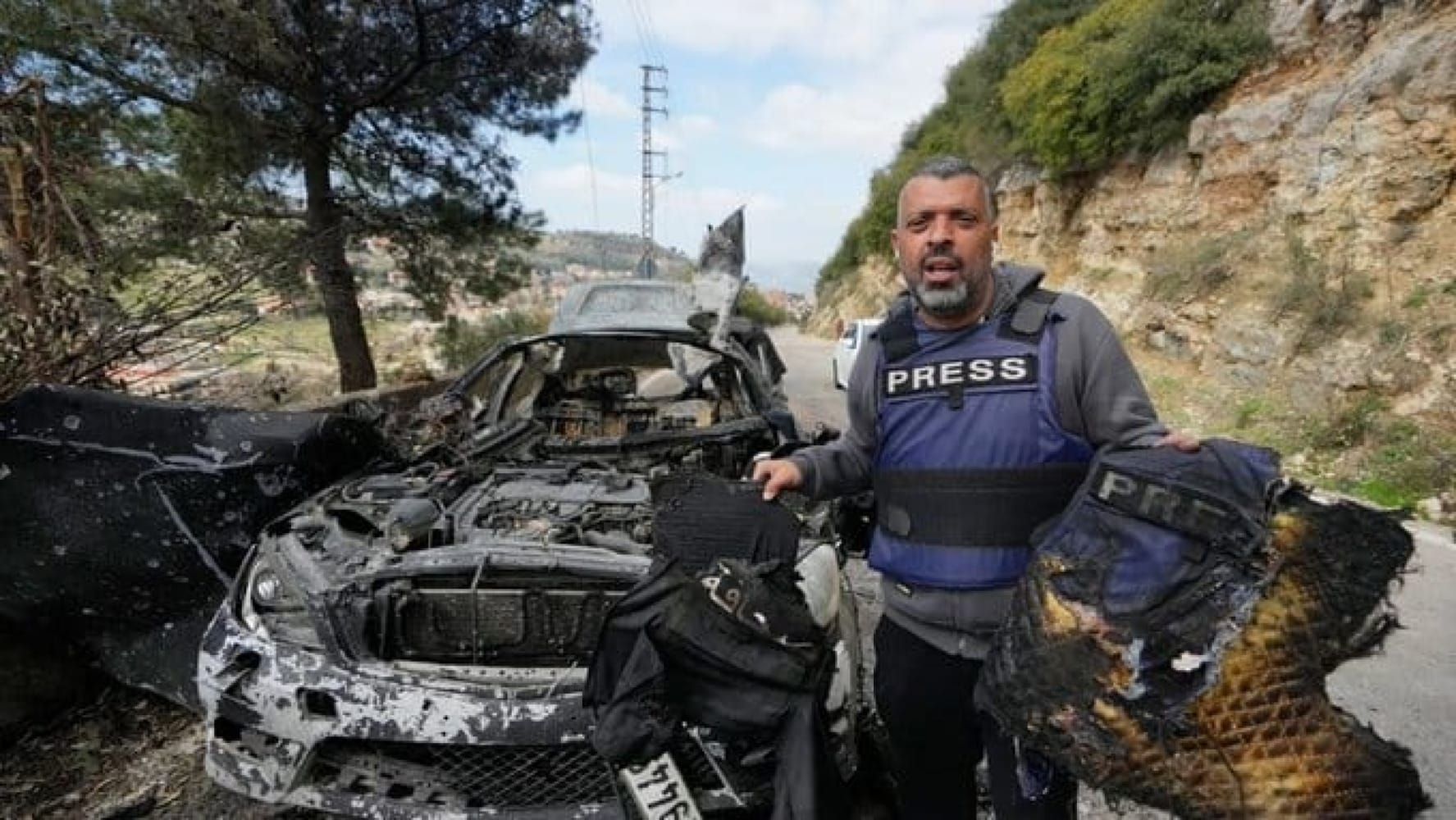 ¡ATAQUE AÉREO ISRAELÍ EN EL SUR DEL LÍBANO MATA A 3 PERIODISTAS QUE CUBRÍAN LA GUERRA!