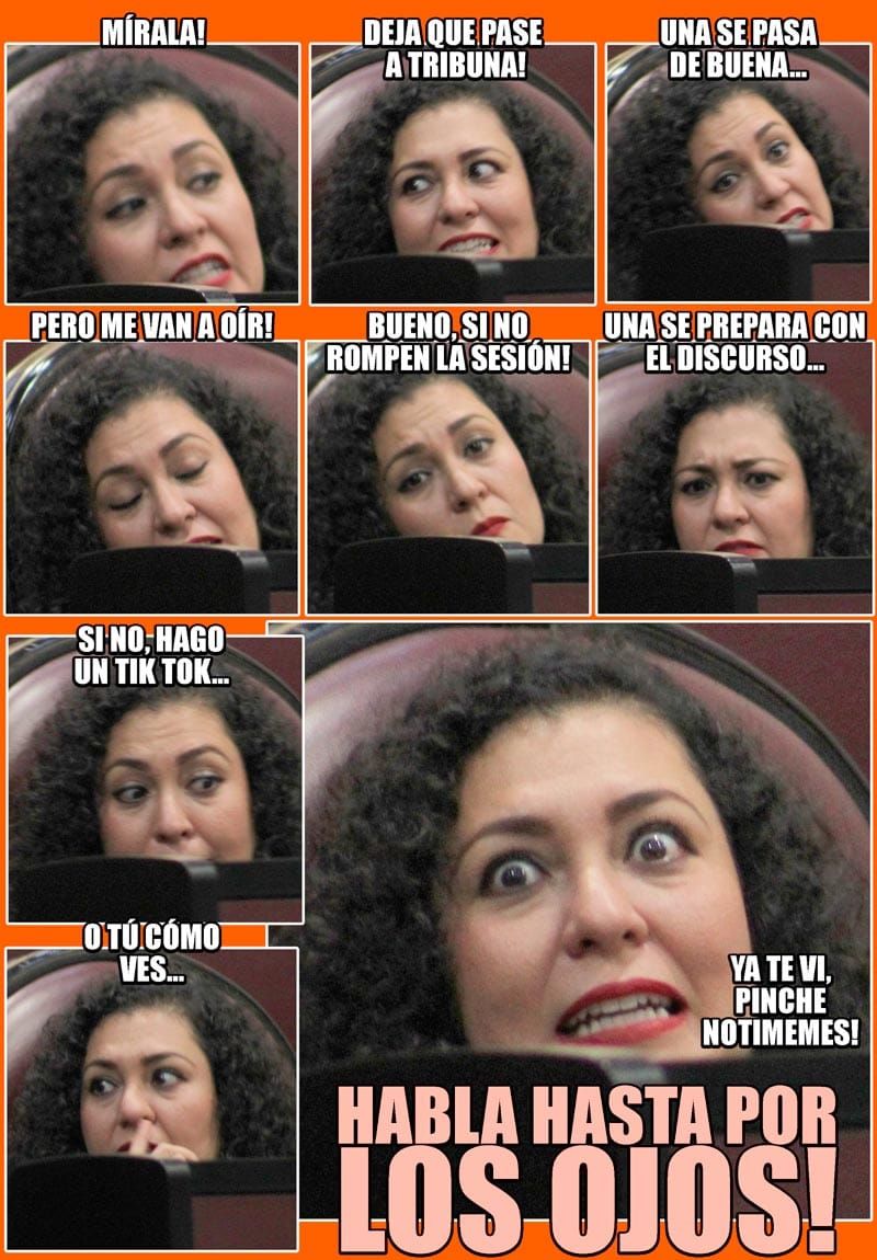 NOTI-MEME | - HABLA HASTA POR LOS OJOS!