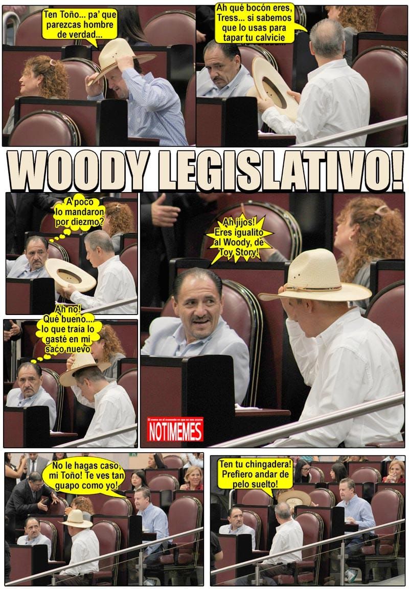 NOTI-MEME | - WOODY LEGISLATIVO!