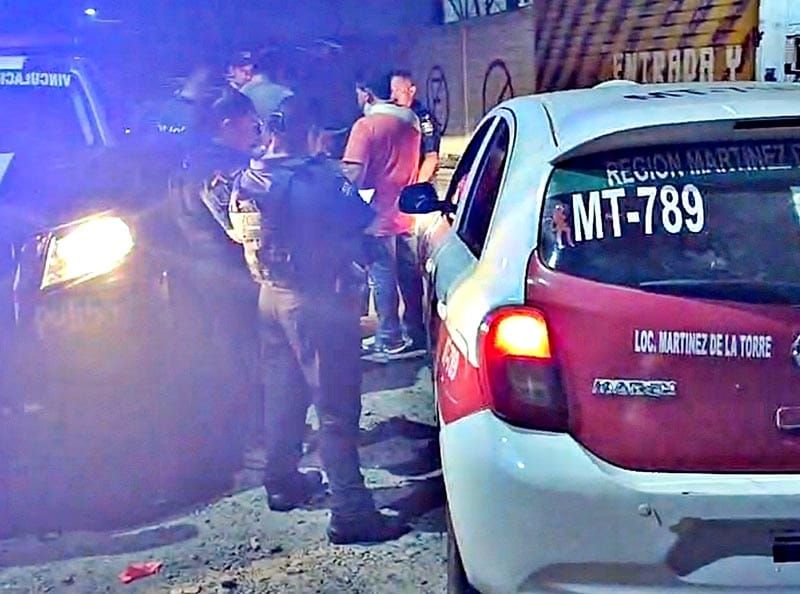 ¡LE CORTAN LA GARGANTA A TAXISTA!