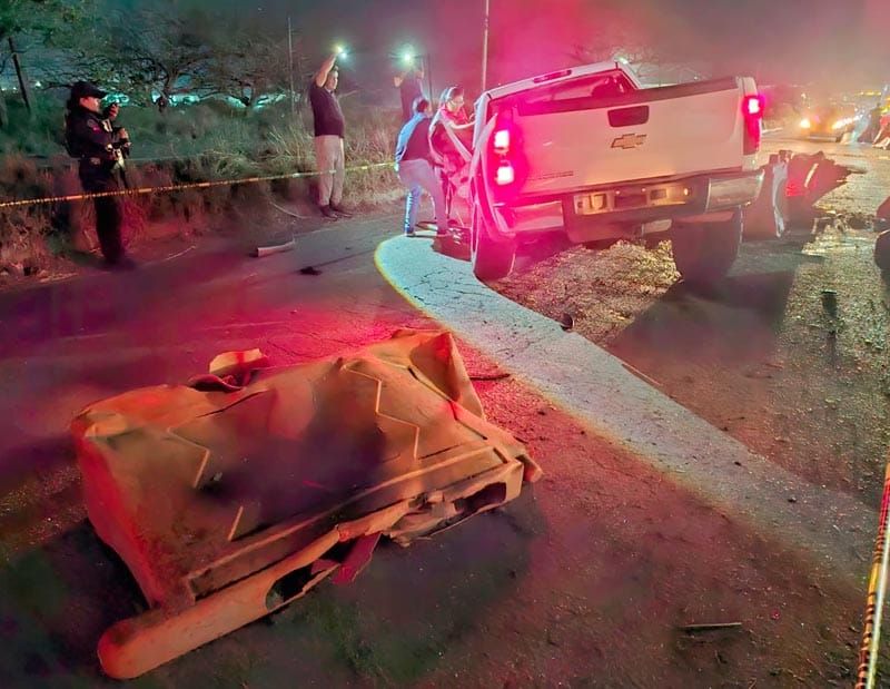 ¡UN HERIDO Y UNA CAMIONETA DESTROZADA EN CARRETERAZO!