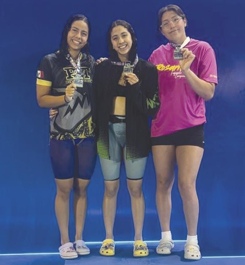 ¡INICIO BRILLANTE! - EN LA NATACION