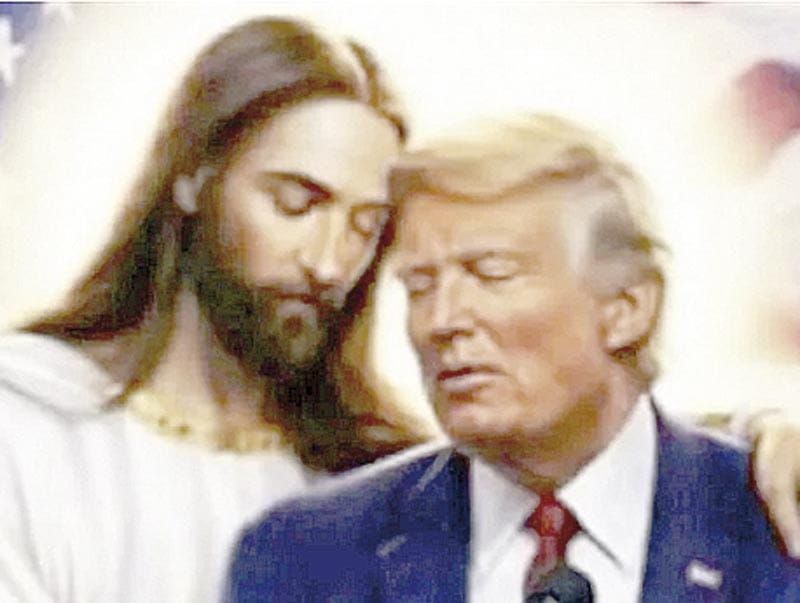 ¡CORRIGE TRUMP: CRISTO LO RESPALDA!