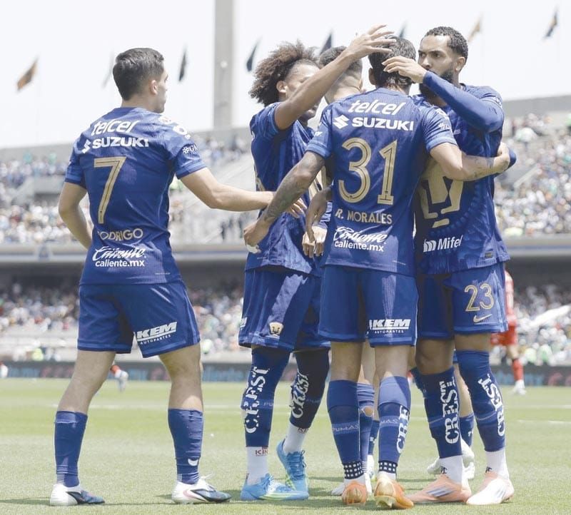 ¡PUMAS SUMA CINCO JUEGOS SIN PERDER!