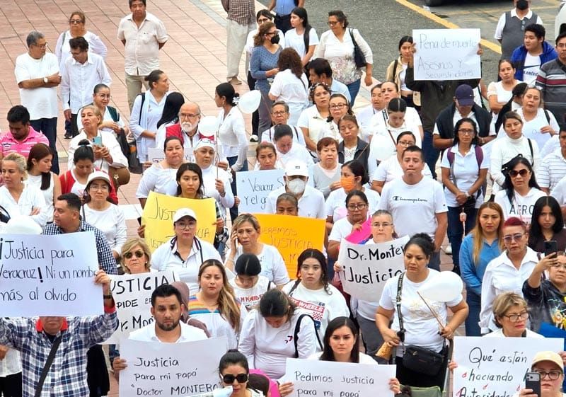 ¡EXIGEN JUSTICIA POR EL CRIMEN DEL DOCTOR JOSÉ ANTOLÍN EN POZA RICA!