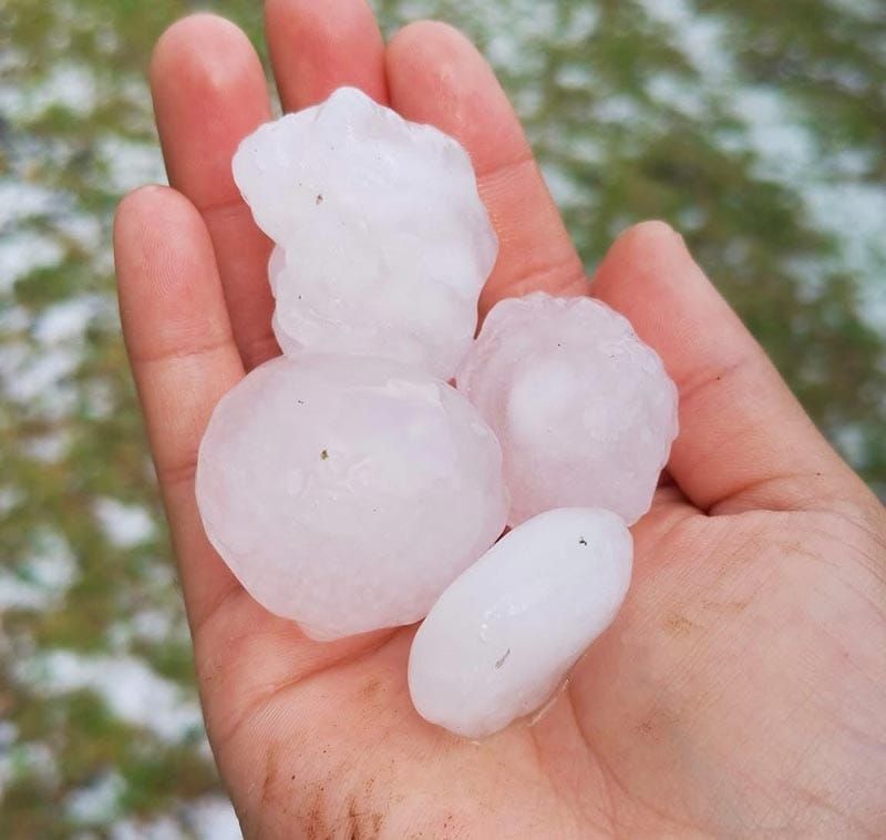 ¡HASTA GRANIZÓ! - PURAS BOLAS