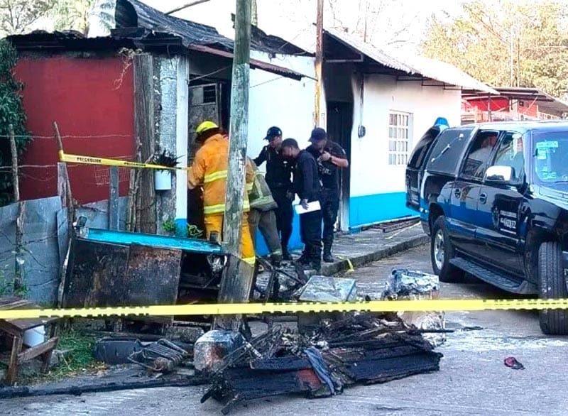 ¡TRES MUERTOS EN INCENDIO DE VIVIENDA EN NOGALES!