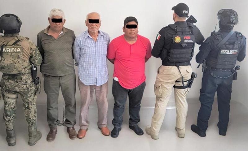 ¡CAPTURAN A 3 AGRESORES SEXUALES DE UNA MUJER!