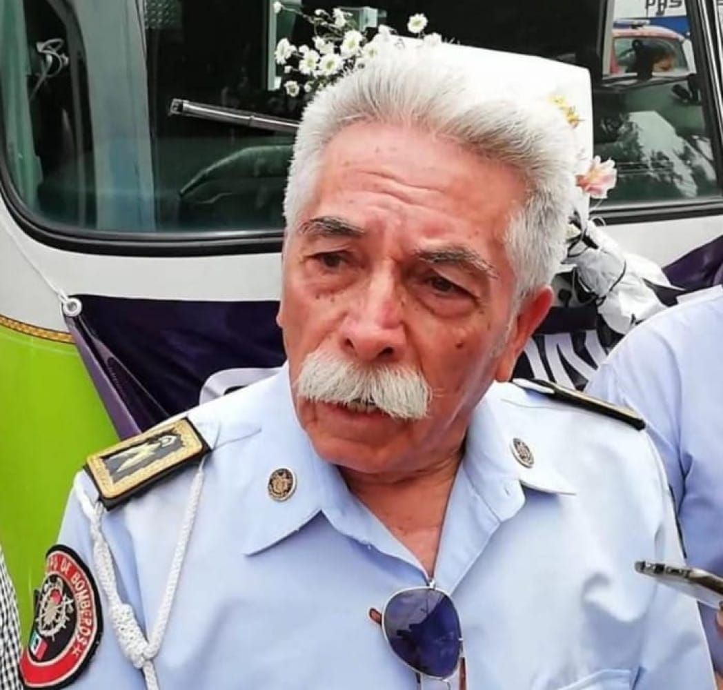 ¡FALLECE COMANDANTE DE BOMBEROS!
