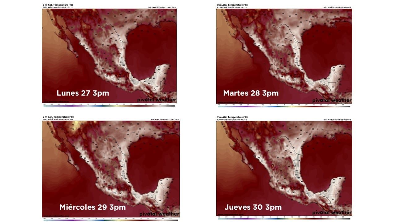 ¡ENTRÓ NUEVO FRENTE FRÍO; ALERTA EN SEIS ESTADOS POR LLUVIAS FUERTES!