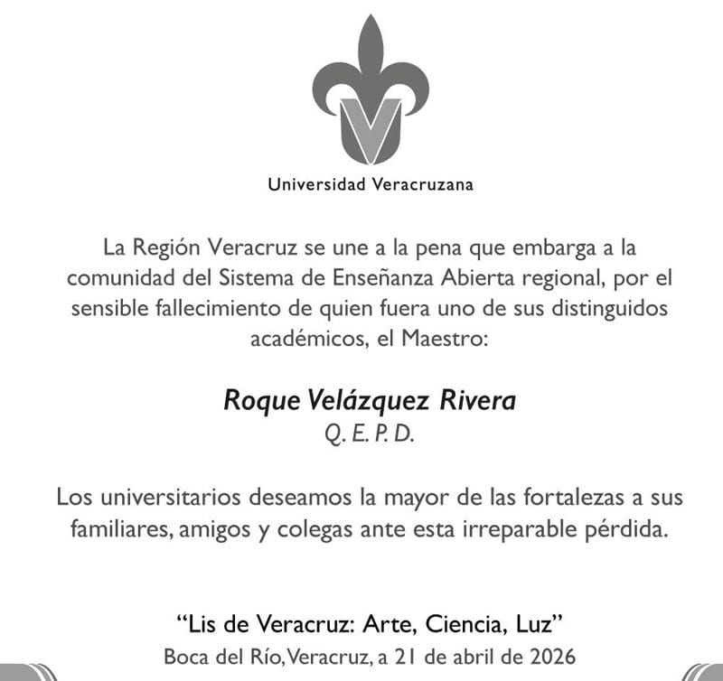 ¡CONSTERNACIÓN! - *Muere el profesor Roque Velázquez Rivera
