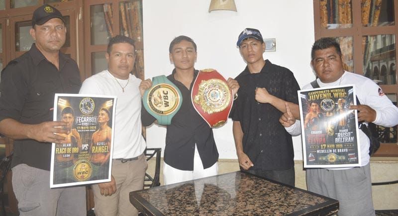 ¡CARTELERA DE BOX POR TÍTULO MUNDIAL JUVENIL EN MEDELLÍN!