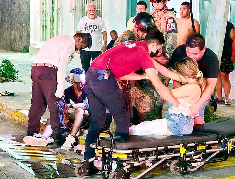 ¡SALEN “VOLANDO” DE LA MOTONETA!