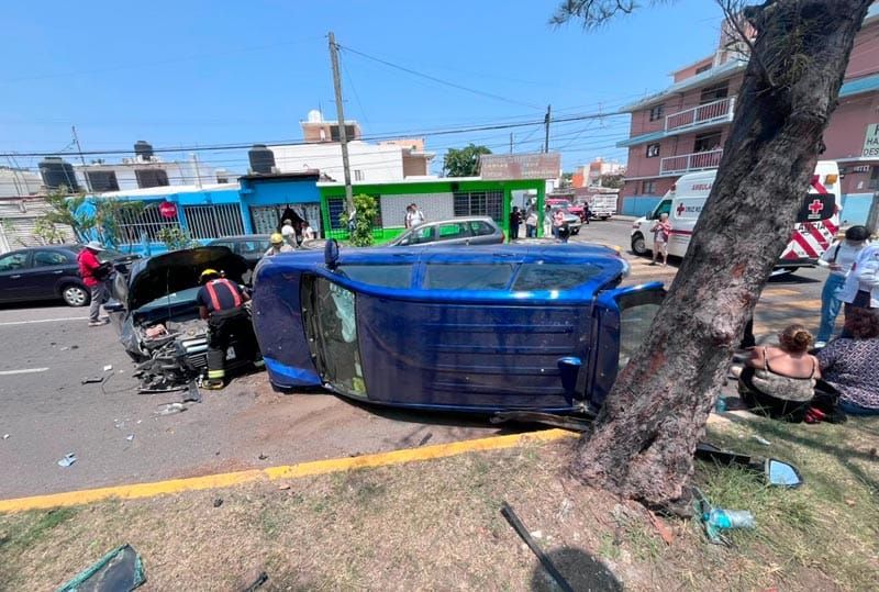 ¡CUATRO HERIDOS EN ENCONTRONAZO!