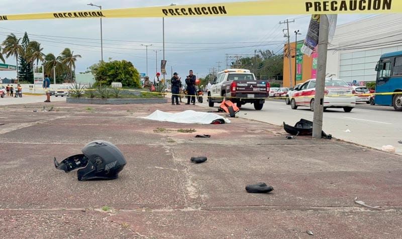 ¡REPARTIDOR DE DIDI PIERDE LA VIDA EN MOTOCICLETAZO!