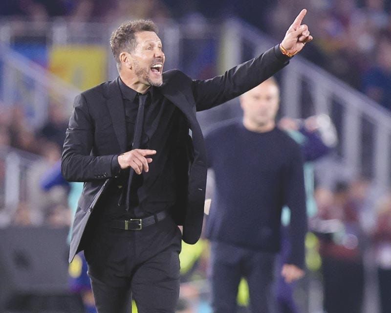 ¡TIENE SIMEONE FE QUE EL ATLÉTICO VOLVERÁ A ESTAR A LA ALTURA!