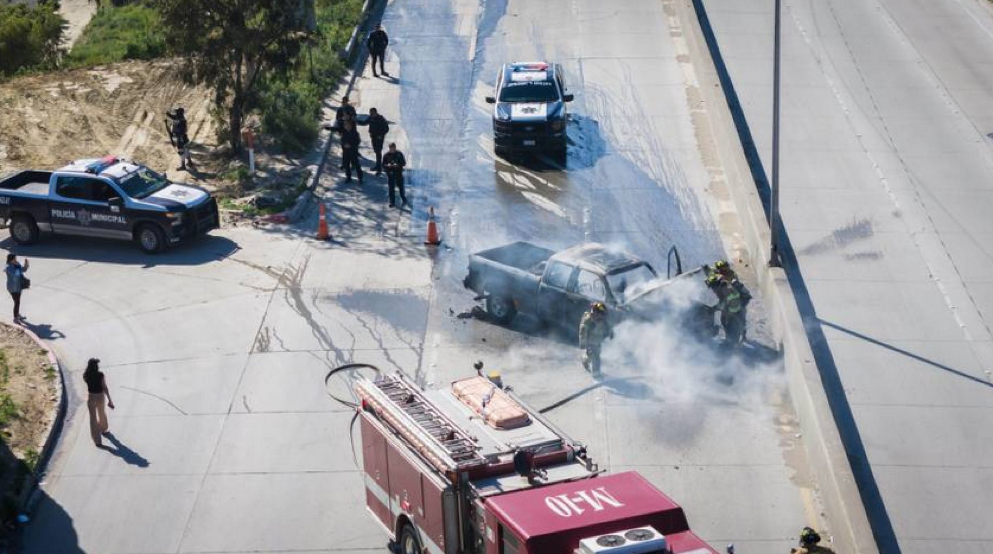 BLOQUEOS , POR LA CAPTURA DE LÍDER CRIMINAL