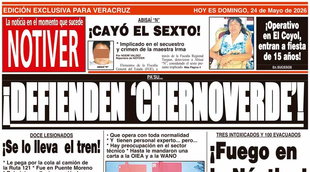 LA PORTADA - DOMINGO 24 DE MAYO 2026