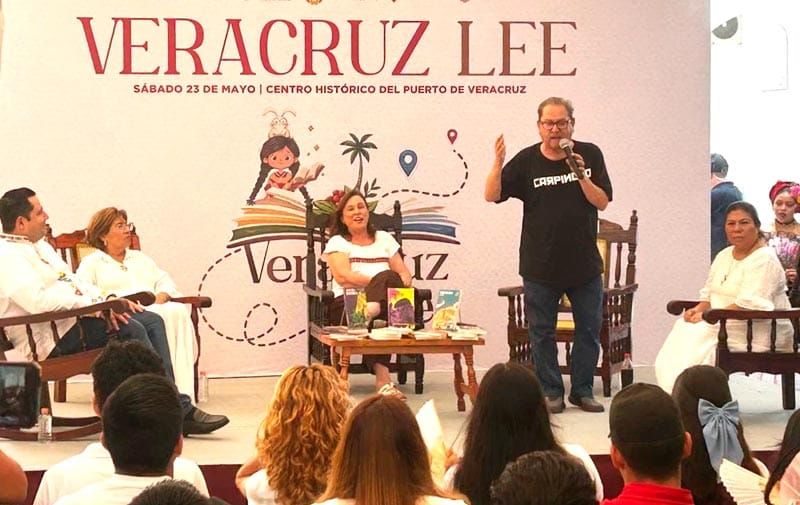 ¡VINO PACO IGNACIO TAIBO II! - *El objetivo es "salir de aquí diciendo: Veracruz lee y lee"