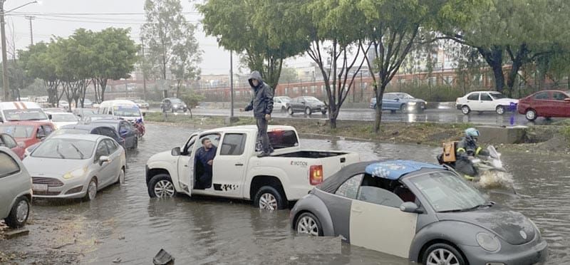 ¡NO PARA DE LLOVER EN LA CDMX!