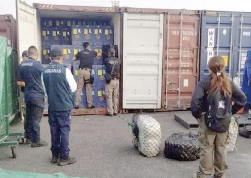 DECOMISAN MÁS DE 200 KILOS DE COCAÍNA