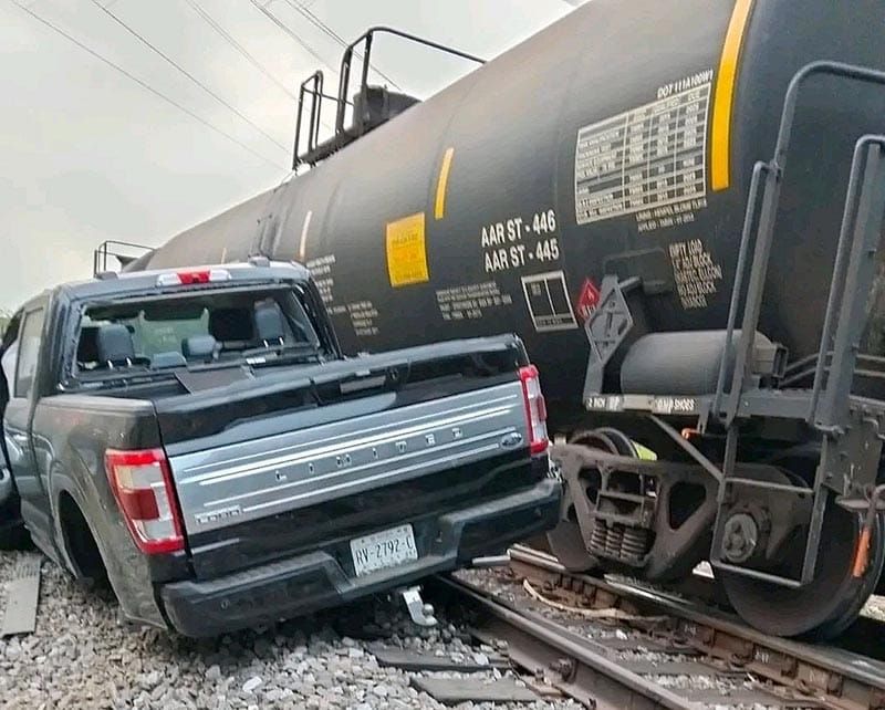 ¡“SE LOS LLEVÓ” EL TREN!