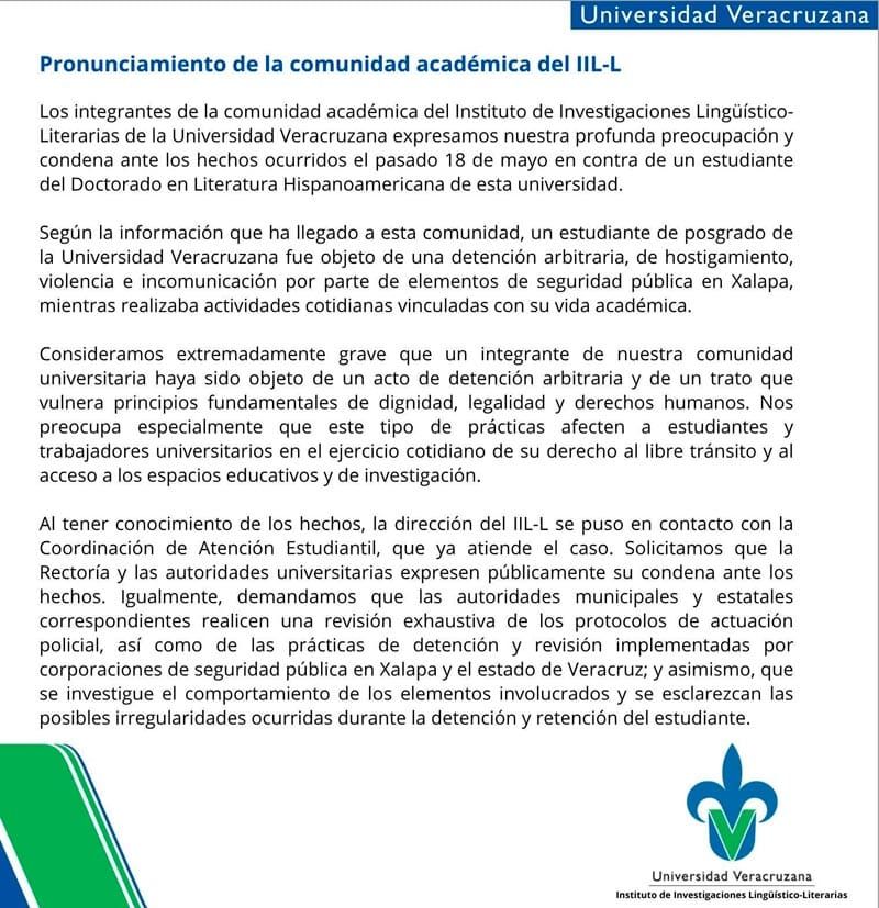 ¡TORTURAN A ESTUDIANTE! - DE LA UV