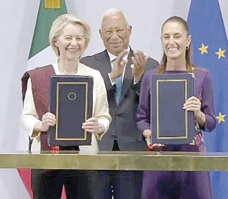 ¡FIRMAN MÉXICO Y UE ACUERDO MODERNIZADO!